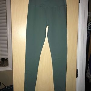 Teal leggings